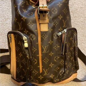 Louis Vuitton Monogram Brown Backpack